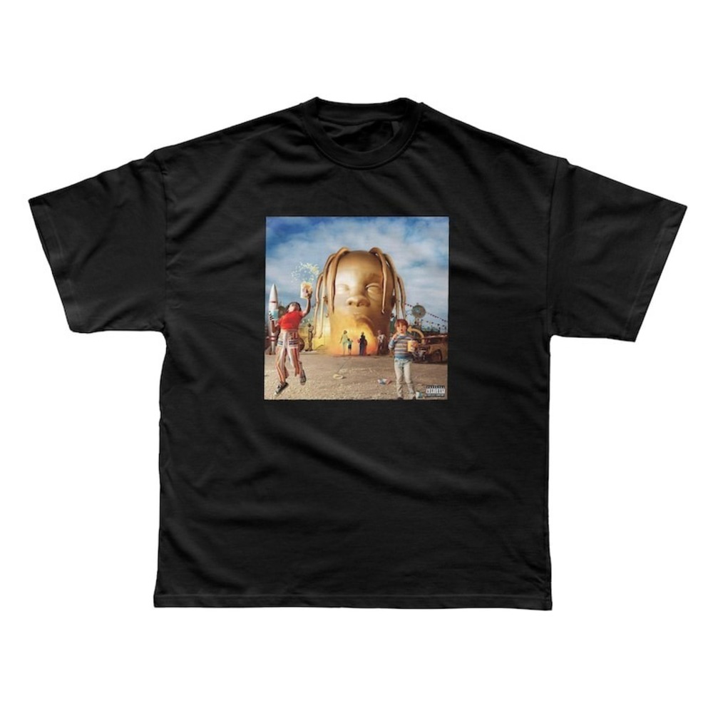 Travis Scott - Hip Hop Style Unisex T-Shirt